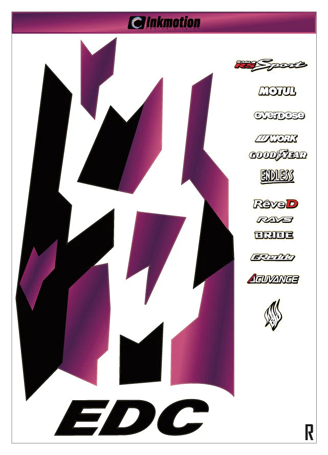 Geometric Purple/Black - Image 3