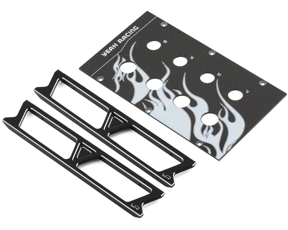Yeah Racing 1/10 On-Road Aluminum & Carbon Multi-Function Car Stand (Black) YT-0149BK - Image 2
