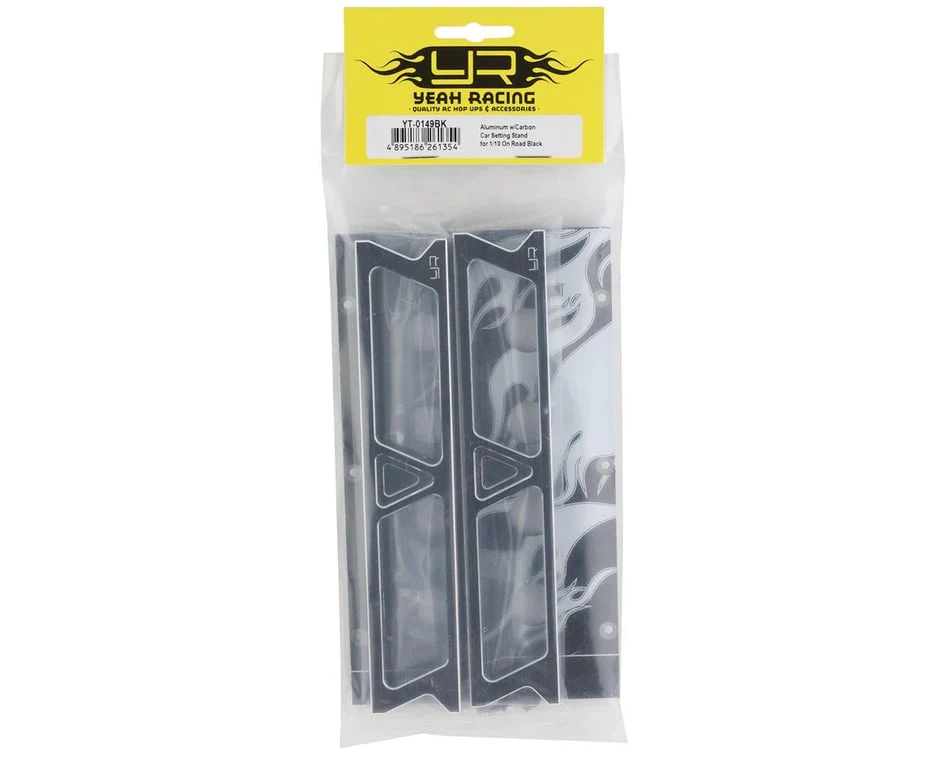 Yeah Racing 1/10 On-Road Aluminum & Carbon Multi-Function Car Stand (Black) YT-0149BK - Image 3
