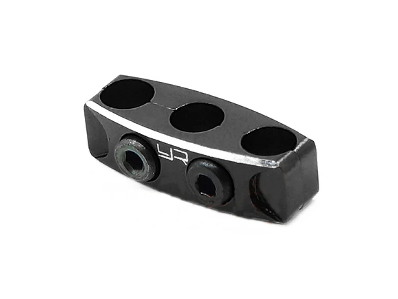 Yeah Racing Aluminum Case 12-14 Gauge Wire Guard Clamp Type B various colours