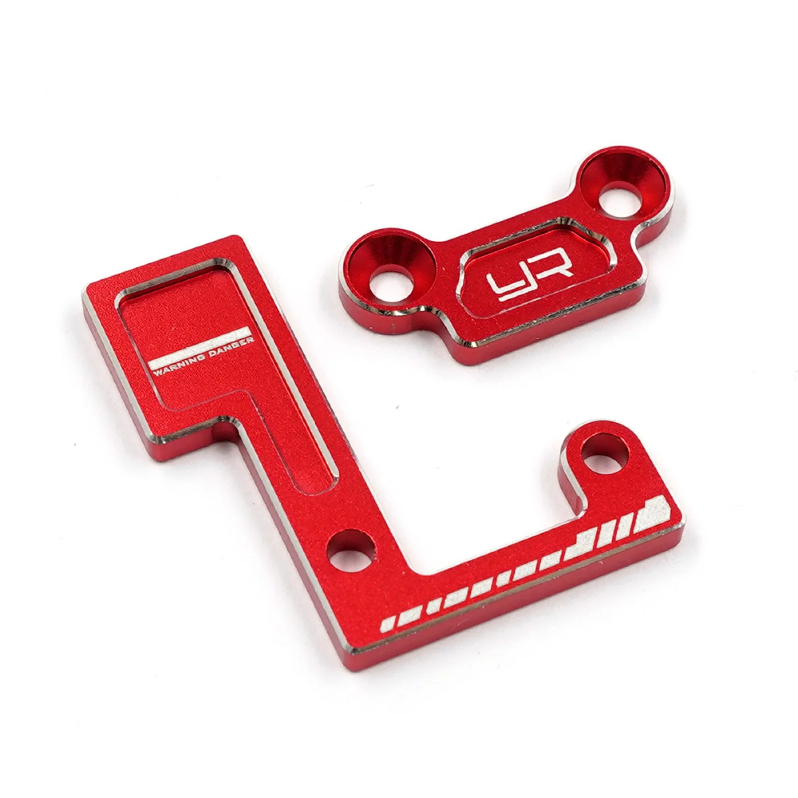 Yeah Racing Aluminum Main Shaft Bearing Holder Set For Tamiya TT02 Series TATT-074RD - Image 2