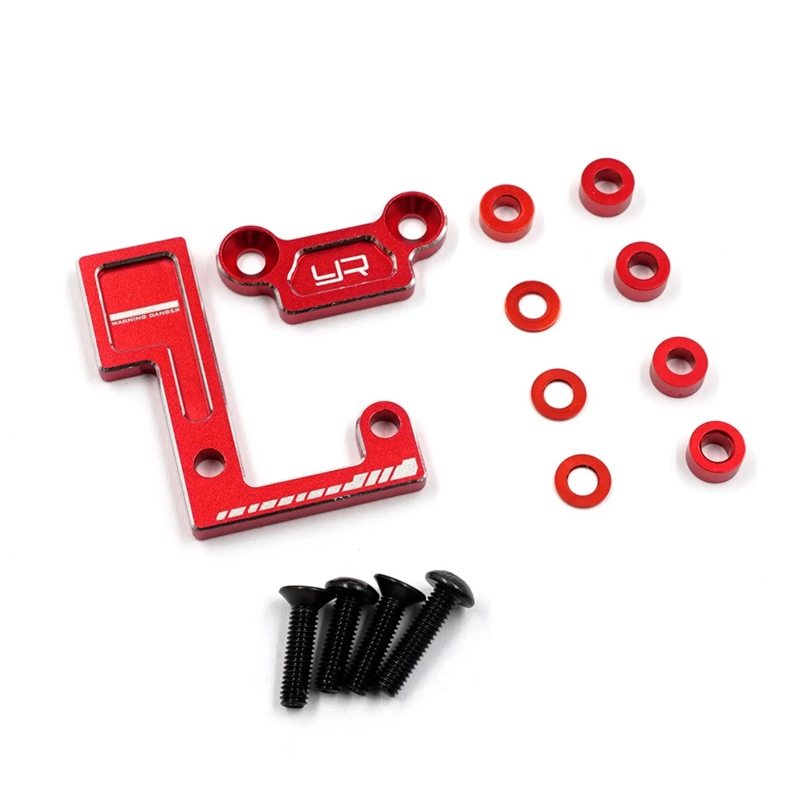 Yeah Racing Aluminum Main Shaft Bearing Holder Set For Tamiya TT02 Series TATT-074RD - Image 3