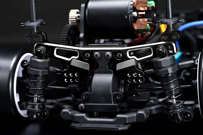 Yokomo RD-018AB - Alum.Rear Shock Tower (Black) - Image 2