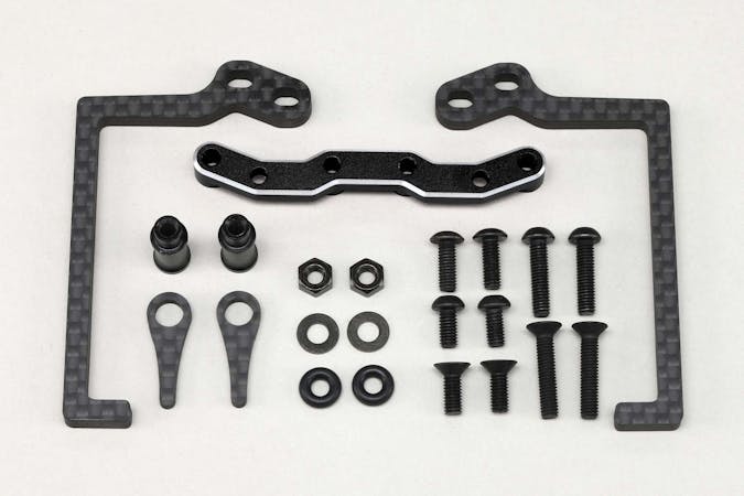 Yokomo RD-118CG - Mat Graphite Battery Holder set
