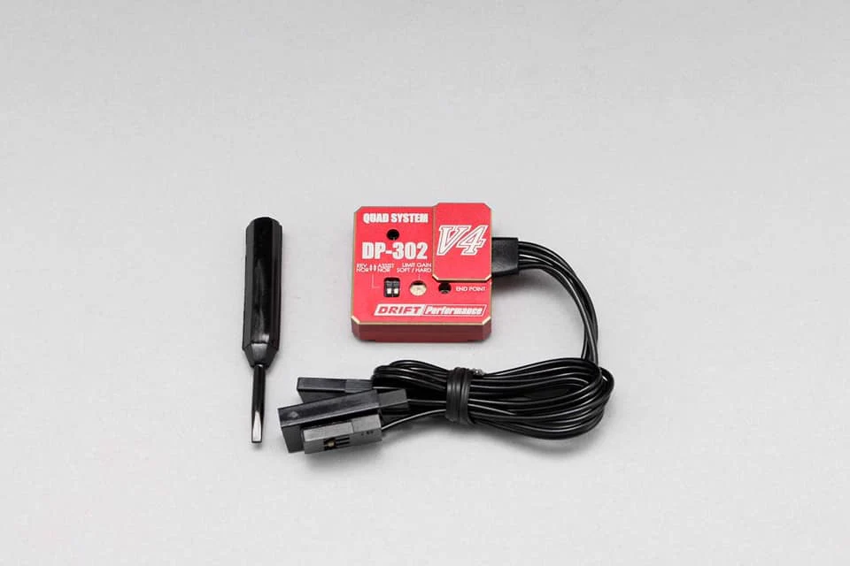 Yokomo v4 gyro red black and purple DP302 - Image 3