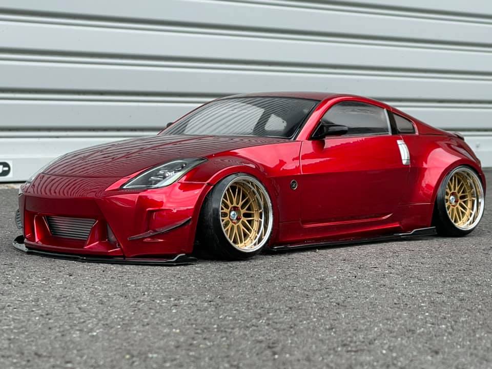 Z33 Fairlady Z 350Z Spirit Rei Body Japan TamTam Exclusive w/ 3D DECALS + boot spoiler Addiction AD-HB14