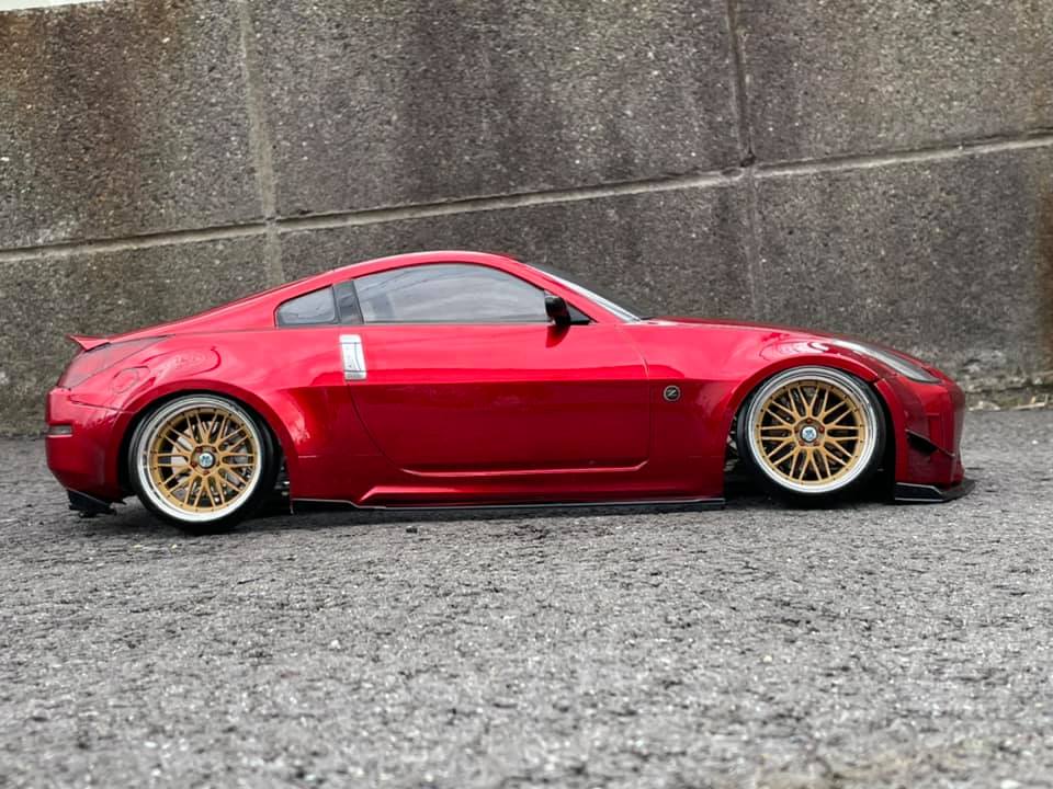 Z33 Fairlady Z 350Z Spirit Rei Body Japan TamTam Exclusive w/ 3D DECALS + boot spoiler Addiction AD-HB14 - Image 3